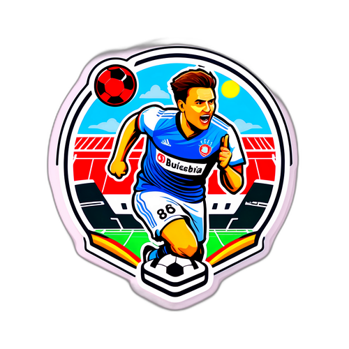 慶祝德甲冠軍的貼紙