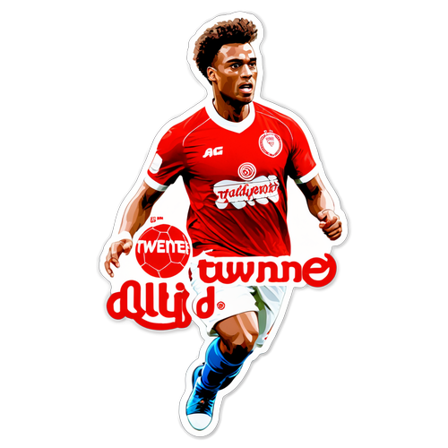 Sticker Twente Speler