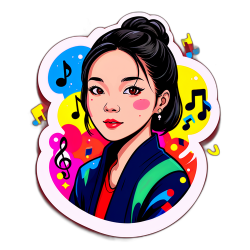 音樂專輯封面風格貼紙