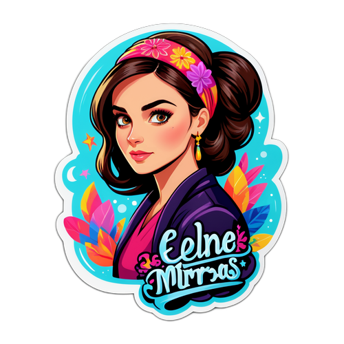 Elena Miras Zitat Sticker