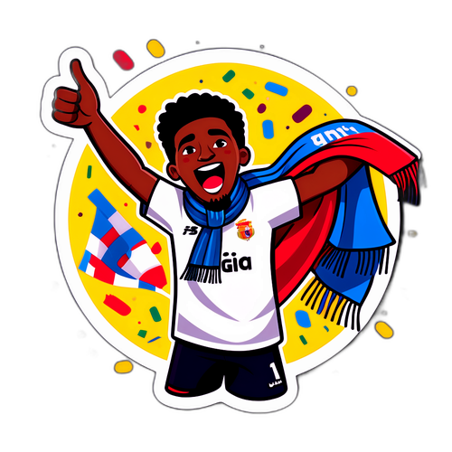 Fotbollssupporter på La Liga-match