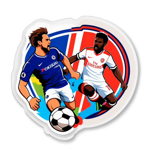 Il Duello Epico: Logo di Chelsea e Arsenal in Battaglia Artistica!