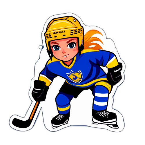 Sanni Ahola jääkiekkoilijana