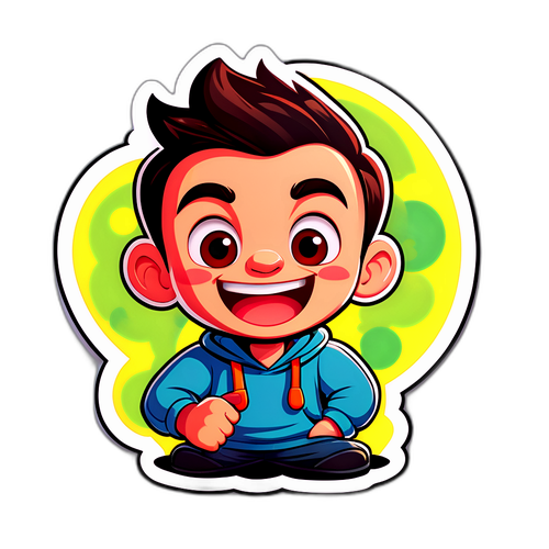 Neşeli Manu Stickerı
