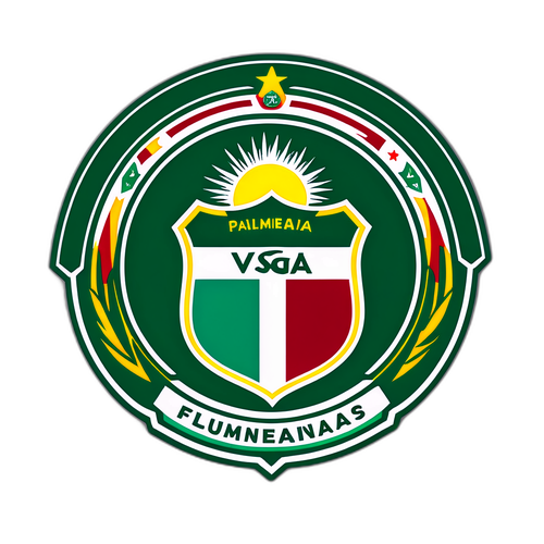 Palmeiras vs Fluminense Sticker