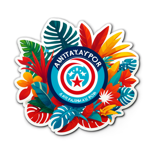 Antalyaspor Tropikal Sticker