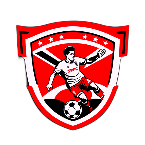 Adesivo Vibrante do SPFC