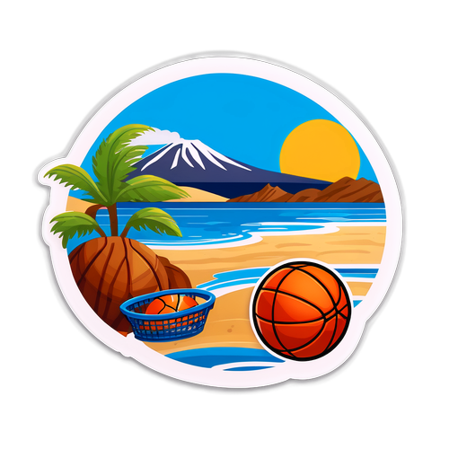 Φυσική ομορφιά της Ελλάδας με μπάσκετ