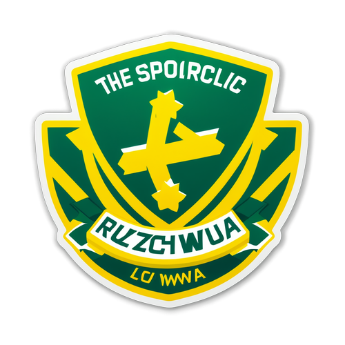 Klub sportowy Rzuchowa żółto-zielony zwycięża