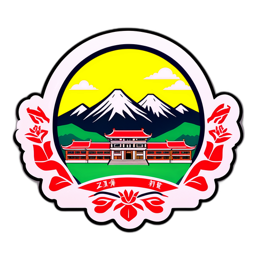 中山女高徽章貼紙