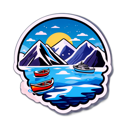 Nálepka s arktickým vzduchem