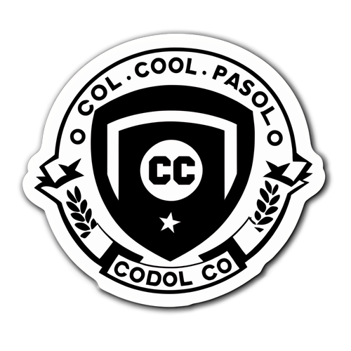 Diseño de un sticker de Colo-Colo