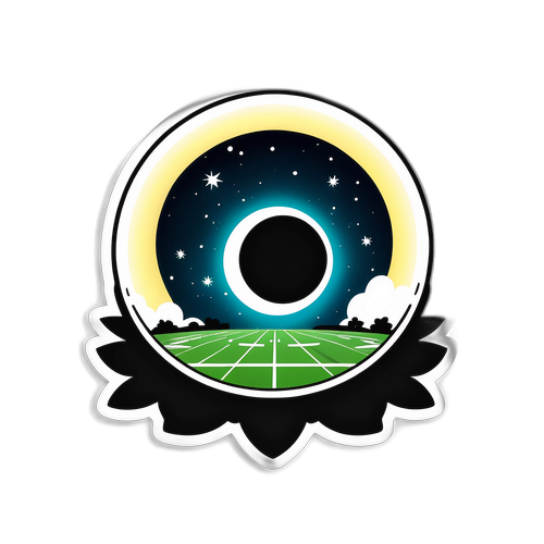 Umbra wa Jua kutoka Uwanja wa Soka