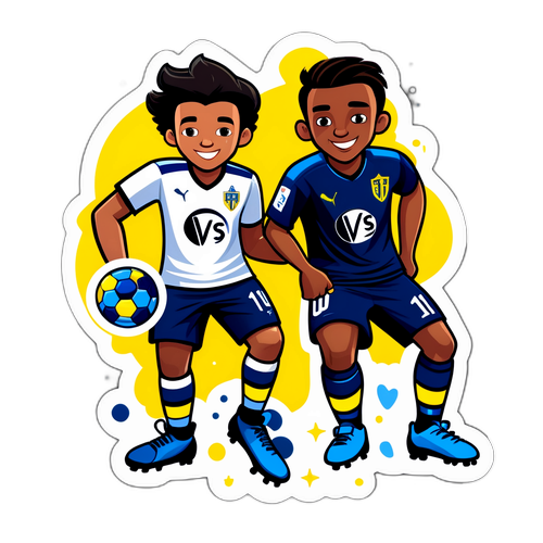 Sticker ya Ushindani kati ya US Fleury na Sochaux