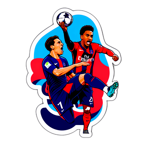 Intensiiviset hetket PSG vs Atlético Madrid