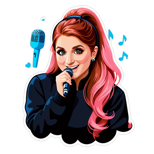 Musikalsk Klistermærke af Meghan Trainor