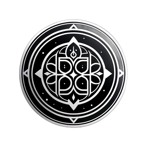 उच्च-प्रौद्योगिकी 'रामजान' स्टिकर