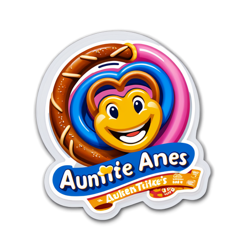 Roti Pretzel Auntie Anne yang Ceria: Camilan Penuh Kegembiraan untuk Anda!