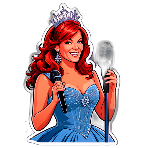 Andrea Berg Glamour Sticker