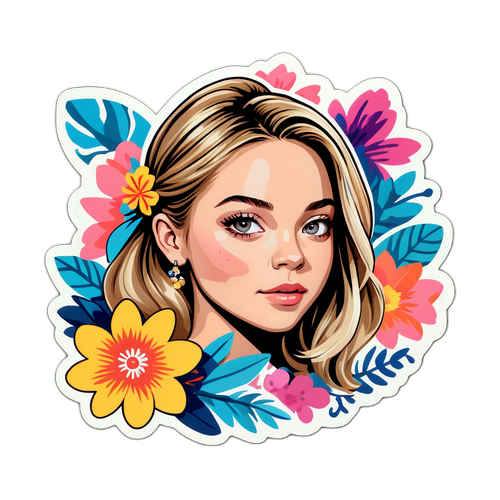 Sydney Sweeney Şık Çıkartması