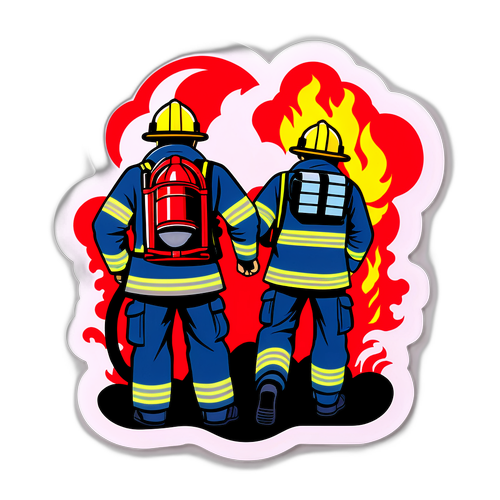 香港火场献给消防员的尊敬与哀悼