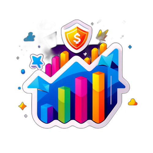 Graphiques d'investissement positif