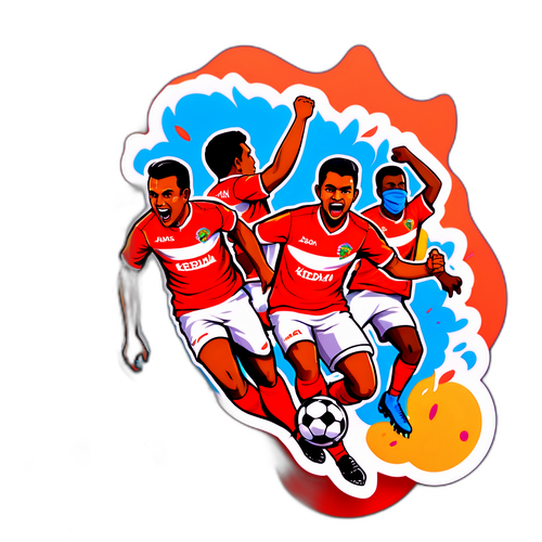 Vikosi vya Soka vya Persija Jakarta na Persik Kediri