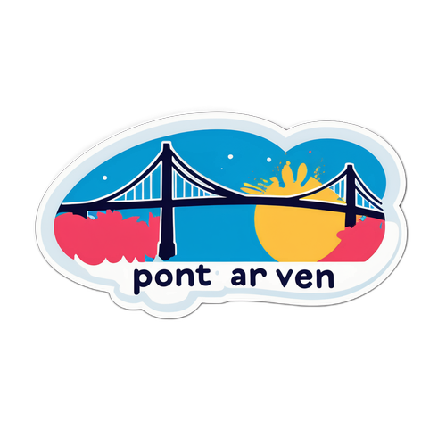 Pont Aven Sticker