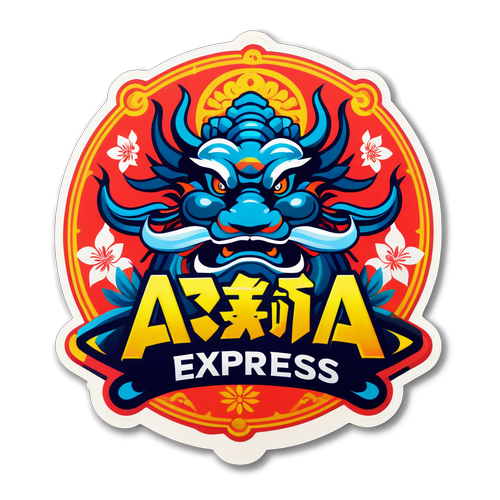 Descoperă Asia Express: Logo-ul Oriental care Îți Va Captiva Privirea!