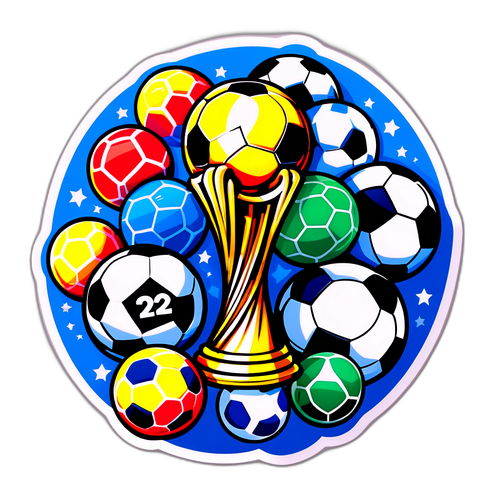 U20 Wereldkampioenschap Trofee Sticker