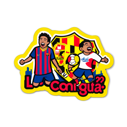 Sticker emocionante de Barcelona SC vs LDU Quito