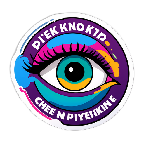 Stiker 'Cek Pip' yang Menarik