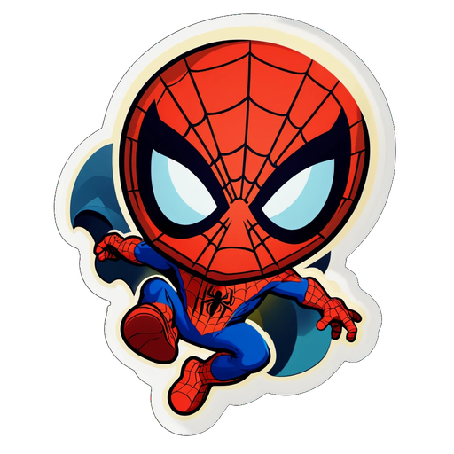 The Cutest Spider-Man Ever? This Adorable Chibi-Sticker Will Melt Your Heart!