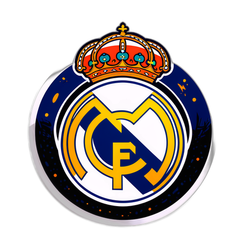 Emblemu ya Real Madrid na Vipengele vya Mpira