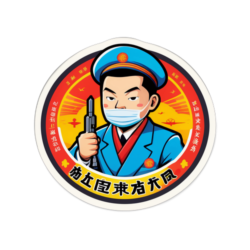 商战氛围贴纸设计