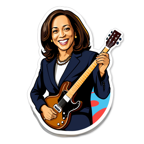 Empowerment in Music: Kamala Harris Strums to Change the World!