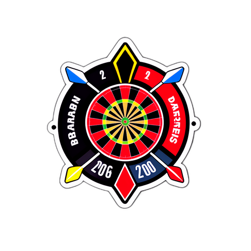 Aufkleber für die Bahrain Darts Masters 2026