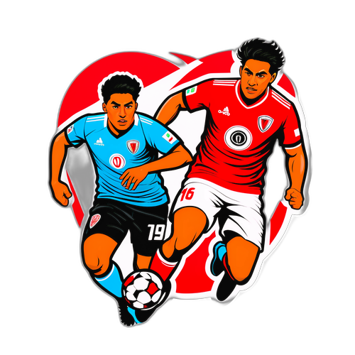 Stiker Pertandingan Atlas vs Toluca