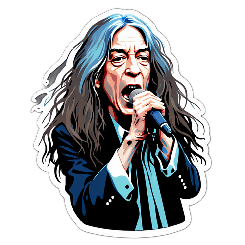 Sticker di Patti Smith in Performance
