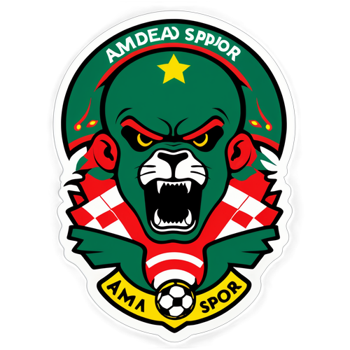 Amedspor Etiket Tasarımı