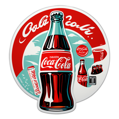 Coca-Cola Retro Sticker