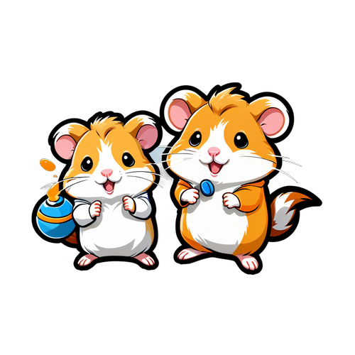 Kazalika za Hamster Kombat Zinavyoteka: Furaha ya Picha za Wazushi Wanaopigana!