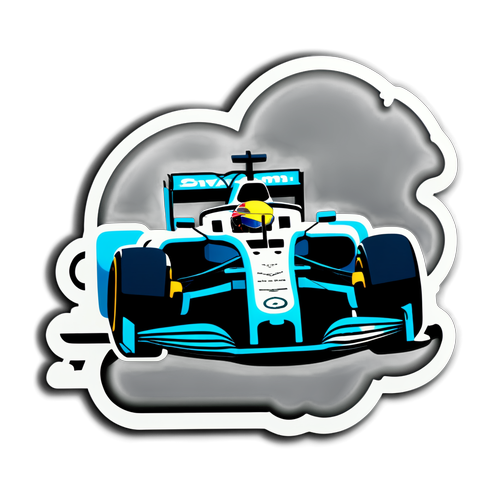 Technologie en Sport: Formule 1 Gadget Sticker