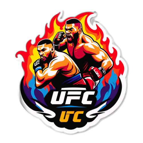 UFC 317 Sticker Ontwerp