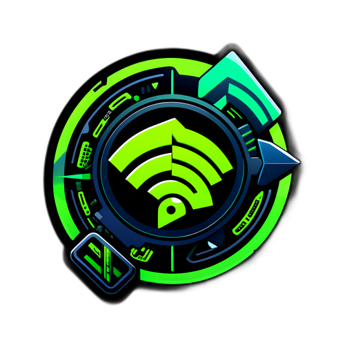 Sticker Bertemakan Teknologi Nvidia