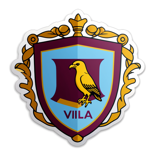 Oppdag Aston Villas Utrolige Fotballverden: En Sticker som Fanger Hjertet!