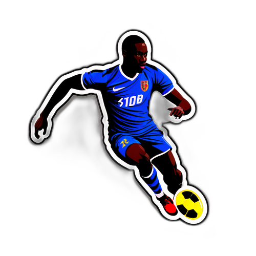 Stiker Siluet Mamadou Sarr