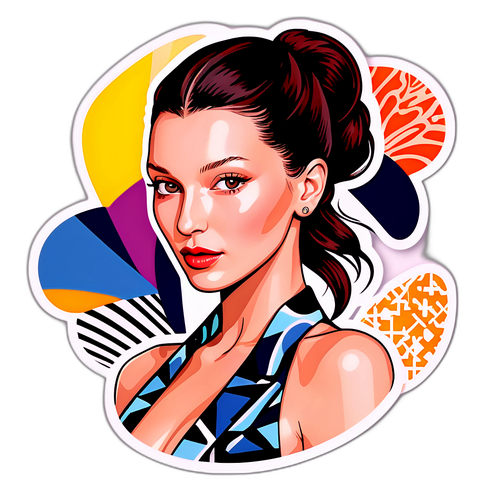 Bella Hadid elegáns divatban