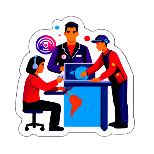 Stiker Kolaborasi Futuristik TKA