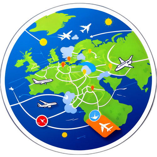 Ilmatieteen kartta tarrat